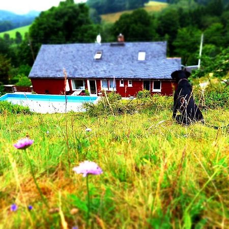 Ferienwohnung Ferienhaus am Horn Sebnitz Exterior foto